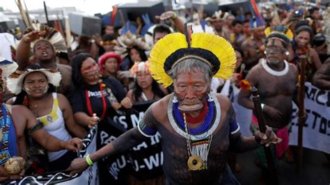 Brazil Indigenous Clash With Police In Land Rights Protest World News Photos Hindustan Times