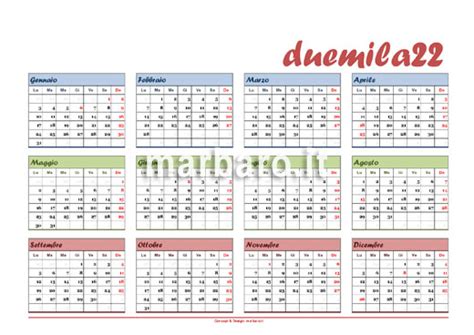Calendario Ex Festività 2022 Calendario Italiano