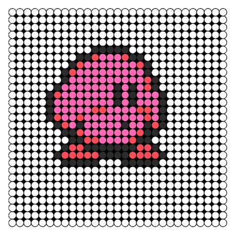 Kirby Sprite Perler Bead Pattern Bead Sprites Characters Fuse Bead