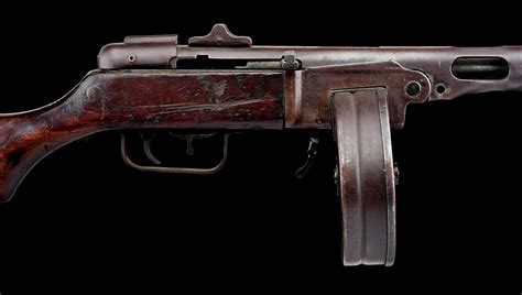 N Desirable Russian World War Ii Ppsh 41 Machine Gun Curio And Relic