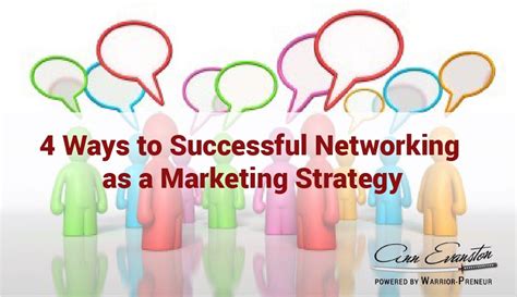 4 Ways To Successful Networking As A Marketing Strategy Small