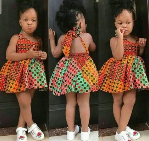Ankara Styles For Babies 19 Adorable Ankara Dresses For Kids 2019
