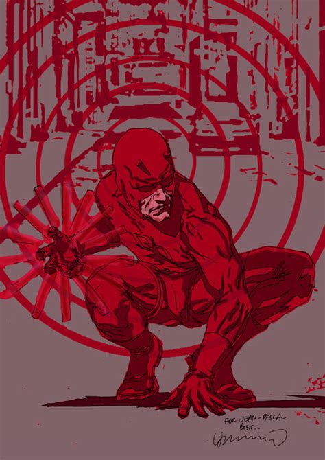Daredevil The Man Without Fear Sketches Lee Bermejo Color