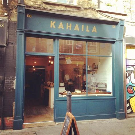 Brick lane n12 is an eclectic and contemporary café in the heart of belfield. Kahaila Cafe - London