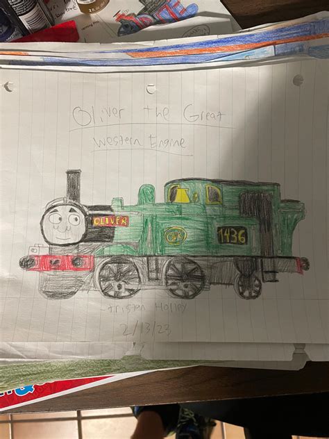 Rws Oliver The Great Western Engine By Tristan823 On Deviantart