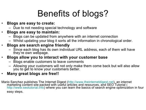 How Do Blogs Work