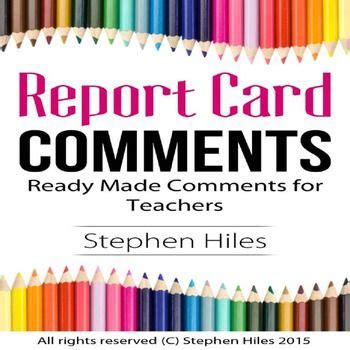 We did not find results for: Report Card Comments: Ready Made Comments for Teachers | Report card comments, Report card ...