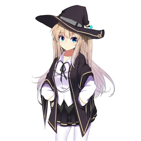 Desktop Wallpaper Witch Anime Girl Uniform Hd Image