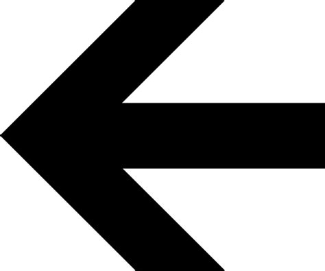 Left Arrow Direction Free Vector Graphic On Pixabay