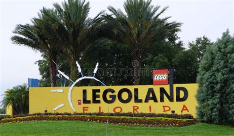 Entrance To Legoland Florida Editorial Stock Photo Image Of Cypress