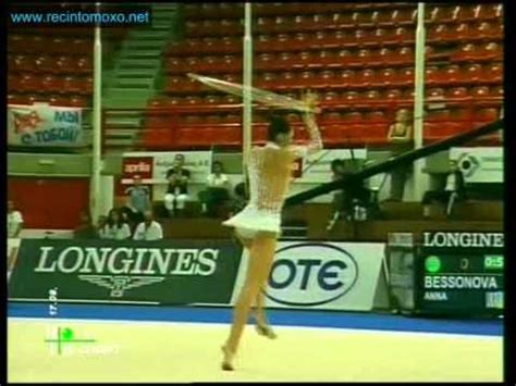 Anna Bessonova Hoop Final Patras World Championships Youtube