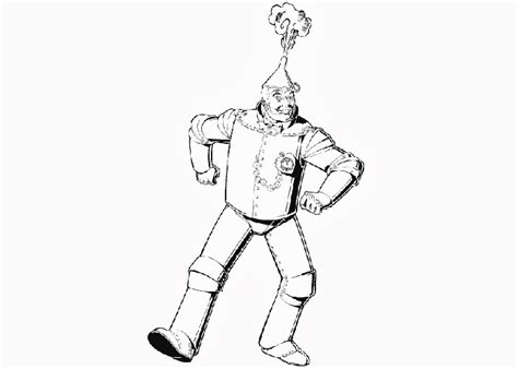 Wizard Of Oz Tin Man Coloring Pages Free Coloring Pages And Coloring