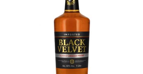 Whisky Black Velvet Blended Canadian 1l Bauturialcoolicero
