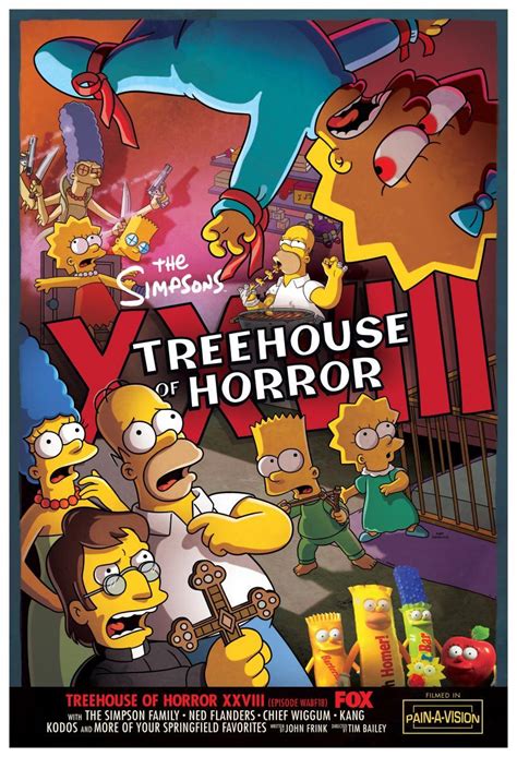Image Gallery For The Simpsons Treehouse Of Horror Xxviii Tv
