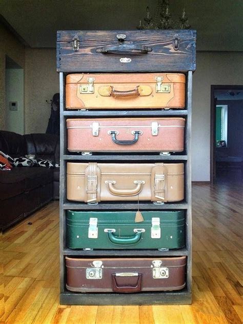 Vintage Suitcase Drawers By James Plumb Suitcase Furniture Suitcase
