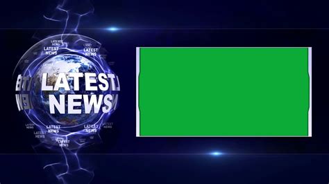 Sign up for free today! LATEST NEWS Text Animation and Earth, Rendering Background, with Green Screen, Loop, 4k Motion ...