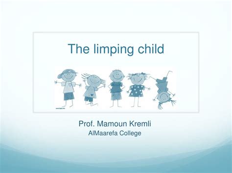 Ppt The Limping Child Powerpoint Presentation Free Download Id1866860