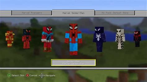 Minecraft Spider Man Skin