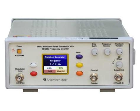 3 10mhz Am Fm Function Pulse Generators With 40mhz Frequency Counter