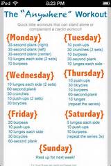 Exercise Plan Home Images