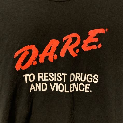 Vintage Shirts Dare Resist To Drugs And Violence Tee Poshmark