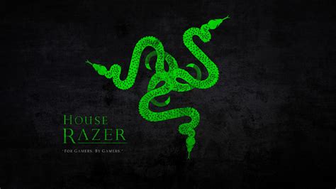 Razer Inc Razer Logo Snake Gaming Series Green