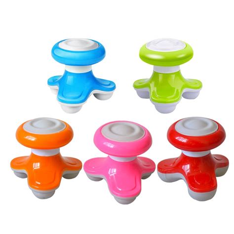 Portable Electric Handheld Wave Vibrating Massager Full Body Head Massage Cute Mini Usb