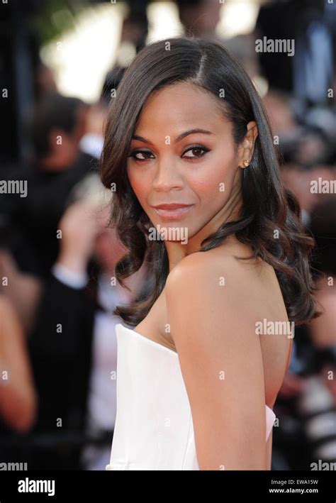 Cannes France May 16 2011 Zoe Saldana At The Gala Premiere Of The