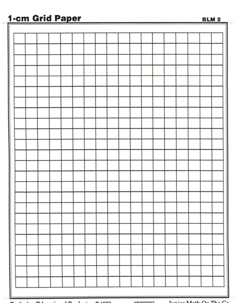 Free Printable Graph Paper 1 Cm1 Cm Grid Paper Template Pdf