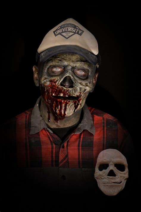 Sfx Latex Zombie Mask Prosthetic Dead Walk Designs