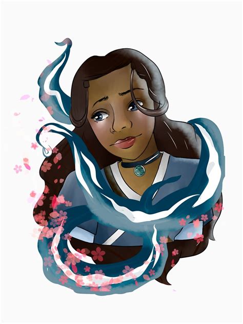 Upon the start of legend of korra, katara is 85, and she continues to thrive until the end of the series when she turns 89. "Katara (No Background)" T-shirt by RosAten | Redbubble