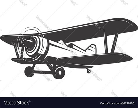 Vintage Airplane Svg
