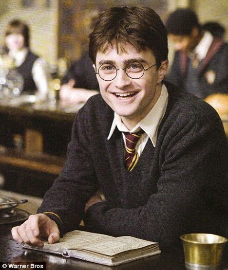Daniel Radcliffe As Harry Potter Smiling On Set Danielradcliffe