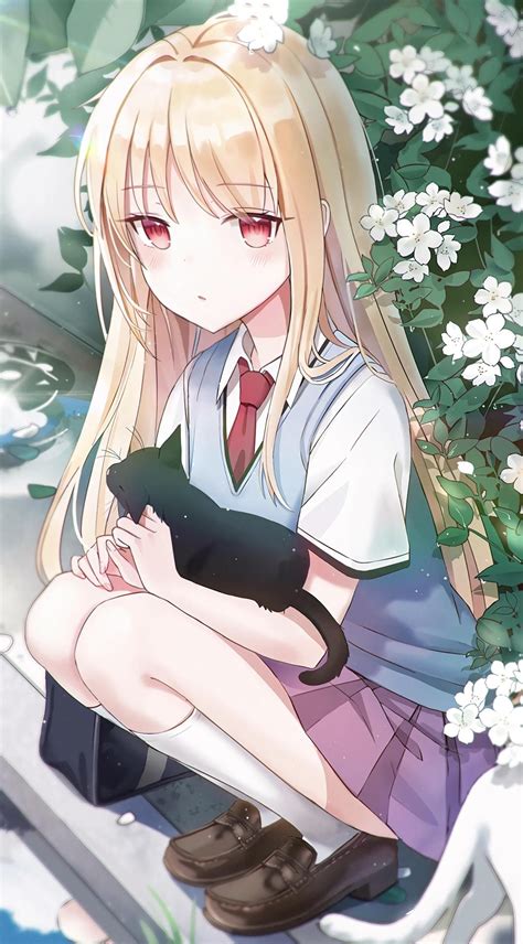 Cat Lover Shiina Mashiro The Pet Girl Of Sakurasou 2250x4000 In 2020