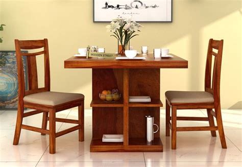 Our small dining table sets for 2 are great when you don't have much space but still want to dine in style and comfort. 2 Seater Dining Table: Buy Two Seater Dining Sets Online @ Low Price