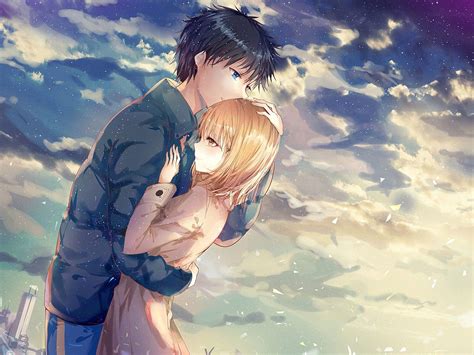 cute anime couples wallpapers wallpaper cave