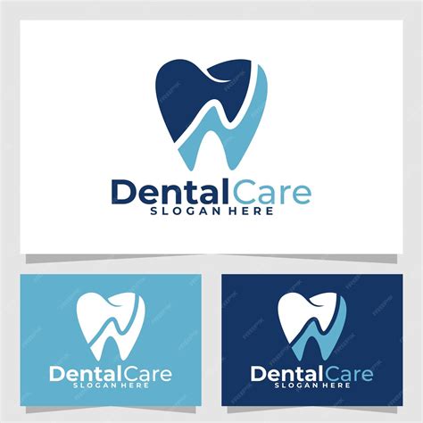 Premium Vector Dental Care Logo Vector Design Template