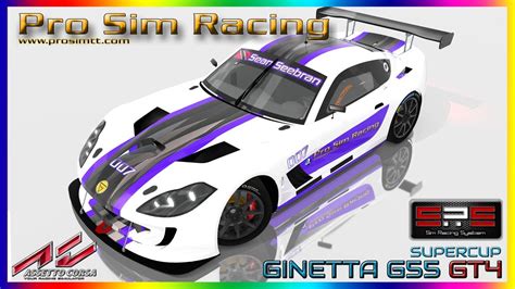 The Ginetta G55 GT4 Supercup SRS Series Finale At Laguna Seca Race 2