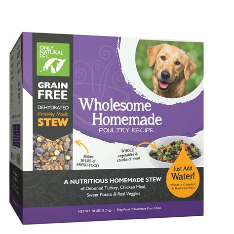 Pure protein high meat canned dog food. Only Natural Pet Wholesome Homemade Dog Food - Grain Free ...