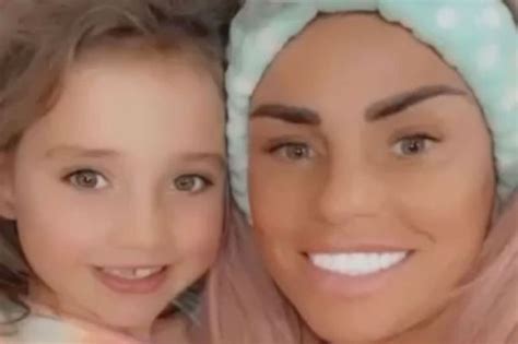Katie Price Comes Under Fire For Using Make Up Filter On Daughter Bunny 7 In Video Mirror Online