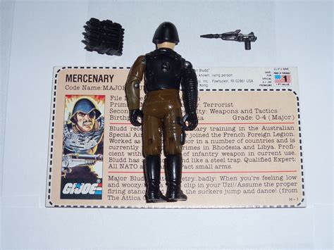 1983 Gi Joe Cobra Commander And Major Bludd Figure Lot 100 Complete W