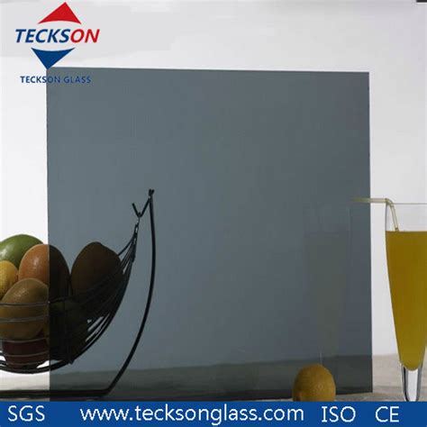 4 8mm Euro Grey Light Grey Reflective Tinted Float Glass China Windows And Door Glass And Grey