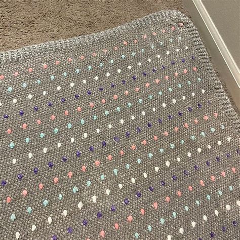 Crochet Country Blues Baby Blanket Pattern Etsy Striped Baby