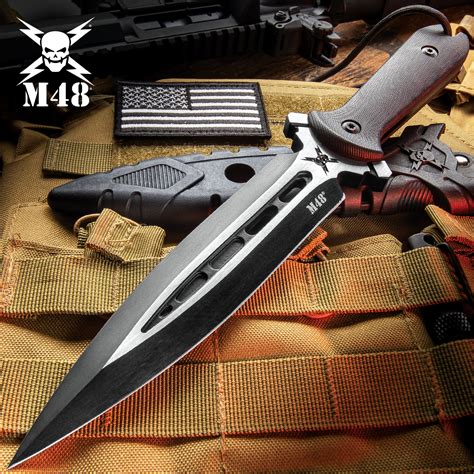 12 M48 Talon Fixed Blade Knife Tactical Dagger Boot Hunting Bowie Army