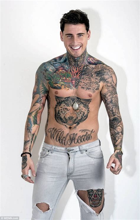 Celebrity Big Brother S Jeremy McConnell Shows Off His Tattoo