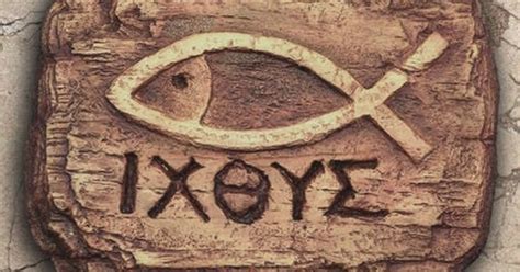 A symbol of christ as the paschal lamb and also a symbol for christians. How the Ichthys, or "Sign of the Fish," Became Associated ...