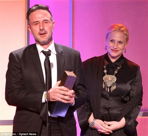 Patricia Arquette Looks Proud As She Watches Brother David Get Accept