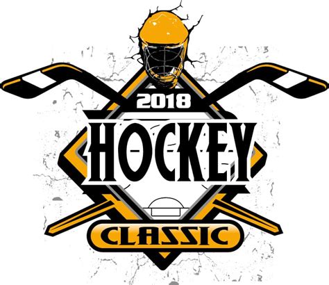 Generate hockey logo ideas using brandcrowd's online logo maker. HOCKEY CLASSIC VECTOR LOGO DESIGN FOR PRINT - UrArtStudio
