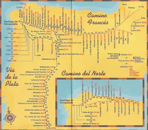 Camino Map And Elevations Michelle And Steve Trek Across Spain