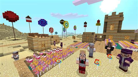 Make Everything Look Like Candy With Minecraft Xbox 360s New Texture